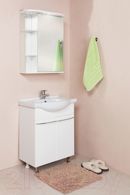 Шкаф с зеркалом для ванной Onika Карина 55.01 R (205513)