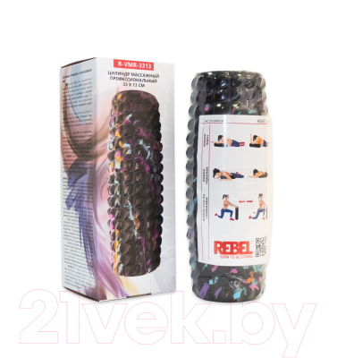 Валик для фитнеса REBEL R-VMR-3313