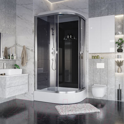 Душевая кабина Niagara Eco E120/80/26L/TN 120x80x215