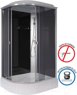 Душевая кабина Niagara Eco E120/80/26R/TN 120x80x215