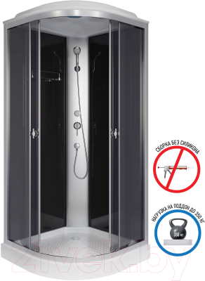 Душевая кабина Niagara Eco E90/13/TN 90x90x215