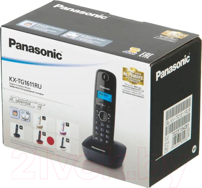Беспроводной телефон Panasonic KX-TG1611RUR