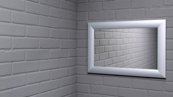 Зеркало Sansa 600x400