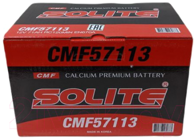 Автомобильный аккумулятор Solite CMF57113