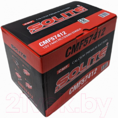 Автомобильный аккумулятор Solite CMF57412