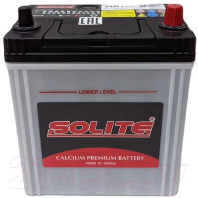 Автомобильный аккумулятор Solite 44B19L - фото