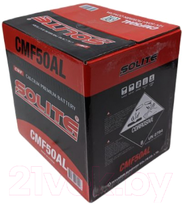 Автомобильный аккумулятор Solite CMF 50 AL