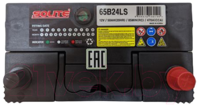 Автомобильный аккумулятор Solite 65B24LS