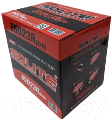 Автомобильный аккумулятор Solite 85D23R B/H