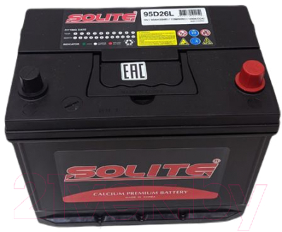 Автомобильный аккумулятор Solite 95D26L B/H