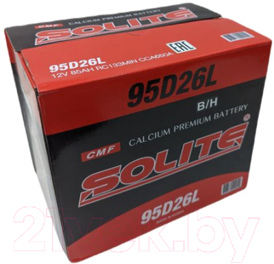 Автомобильный аккумулятор Solite 95D26L B/H