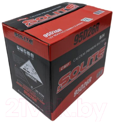 Автомобильный аккумулятор Solite 95D26R B/H
