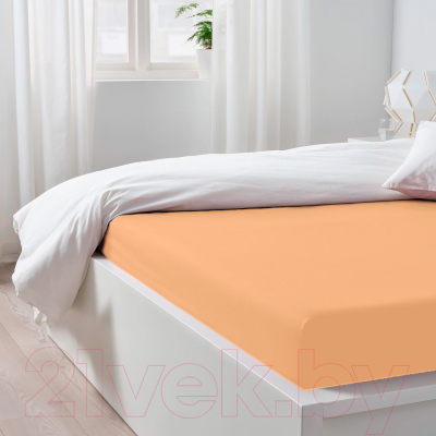 Простыня для малышей Luxsonia Трикотаж на резинке 60x120 / Мр0010-2