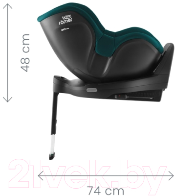 Автокресло Britax Romer Dualfix Pro M (Space Black)