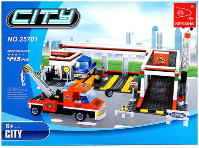 Конструктор Keyixing Автосервис / 576115 - фото