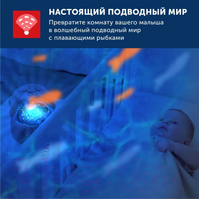 Ночник Zazu Океанских глубин Выдра Отто / ZA-OTTO-01