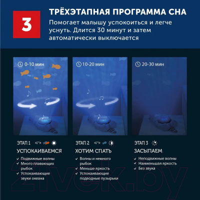 Ночник Zazu Океанских глубин Выдра Отто / ZA-OTTO-01