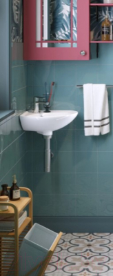 Умывальник Sanita Веер 23 WB.CR/Veer/23-C/WHT.G/S1