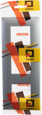 Рамка для выключателей и розеток DKC Avanti 4404906