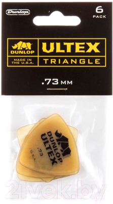 Набор медиаторов Dunlop Manufacturing 426P.73 Ultex Triangle - фото