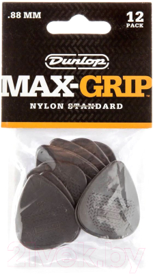 Набор медиаторов Dunlop Manufacturing 449P.88 Max Grip Nylon Standard - фото