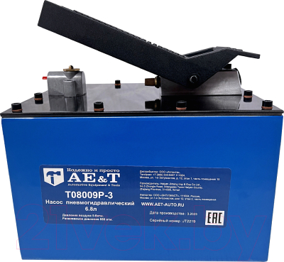 Насос гидравлический AE&T T08009P-3 - фото