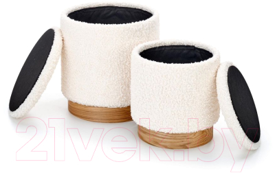 Комплект мягкой мебели Halmar Cancun / V-CH-CANCUN-PUFA