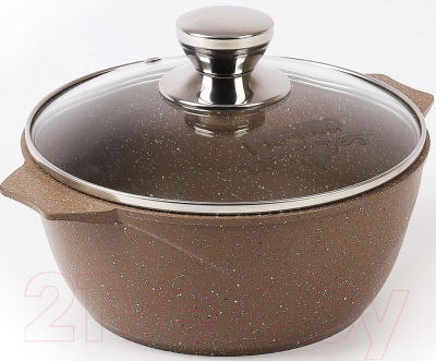 Набор кухонной посуды Мечта Гранит №1 / M001806 (коричневый)