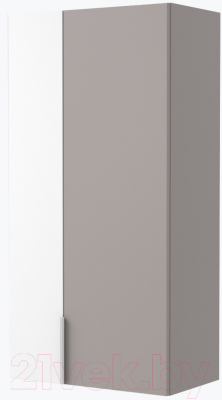 Шкаф для ванной Дабер 022 / Ш22.0.0.4Б (серый/белый) - фото