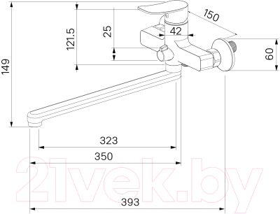Смеситель Milardo Demi DEMSB00M10