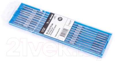 Электрод FoxWeld WC-20 2.4мм/175мм / 1737