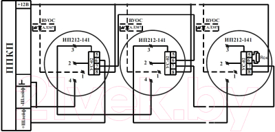 Датчик дыма Rubezh ИП 212-141 V1.04 / Rbz-338653