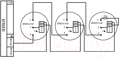 Датчик дыма Rubezh ИП 212-141 V1.04 / Rbz-338653
