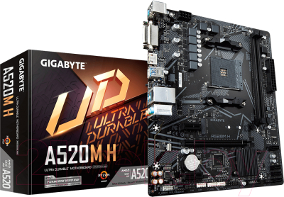 Материнская плата Gigabyte A520M H 1.2