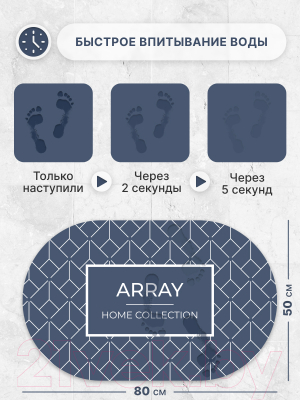 Коврик для ванной Array P108