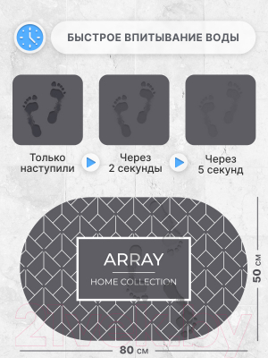 Коврик для ванной Array P111