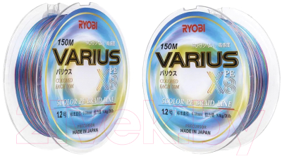 Леска плетеная Ryobi Varius PE8X-150MI 0.185мм (Multi Colour)