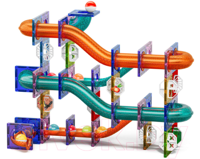 Конструктор магнитный Pituso С шариками / HW22106647 (111эл)