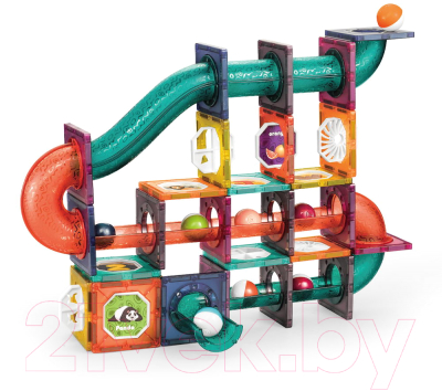 Конструктор магнитный Pituso С шариками / HW21005980 (78эл)