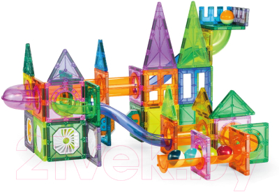 Конструктор магнитный Pituso С шариками / HW21039625 (95эл)