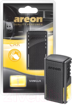 Ароматизатор автомобильный Areon Car Perfume Blister Vanilla / ACB06 - фото