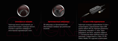 Наушники-гарнитура A4Tech Bloody M590i