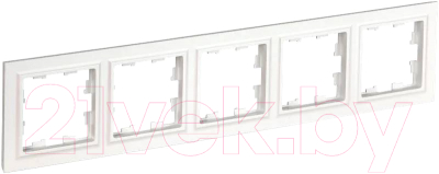 Рамка для выключателей и розеток IEK Brite BR-M52-K01 - фото