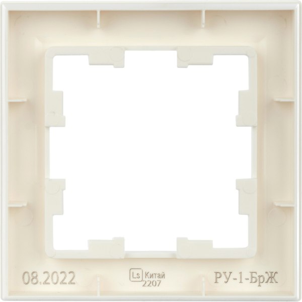 Рамка для выключателей и розеток IEK Brite BR-M12-K36