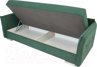 Тахта KRONES Эллада 2 New (велюр зеленый)