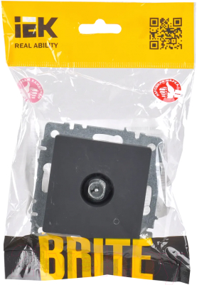 Розетка IEK Brite BR-A10-P-K53