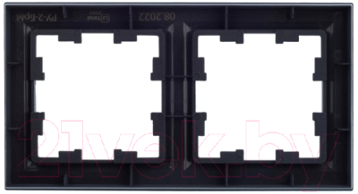 Рамка для выключателей и розеток IEK Brite BR-M22-K35