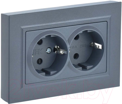 Розетка IEK Brite BR-R21-16-K35-F - фото