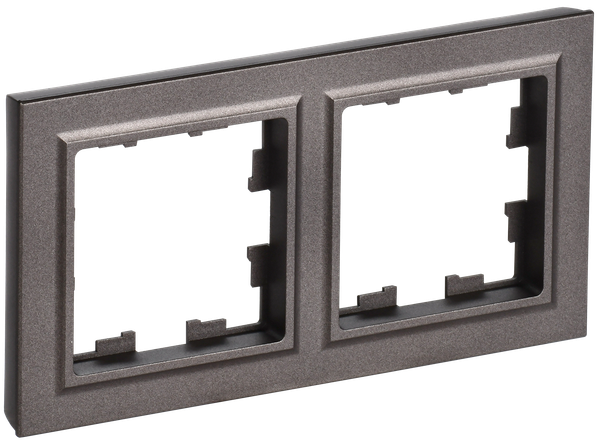 Рамка для выключателей и розеток IEK Brite BR-M22-K45 - фото