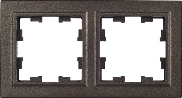 Рамка для выключателей и розеток IEK Brite BR-M22-K45